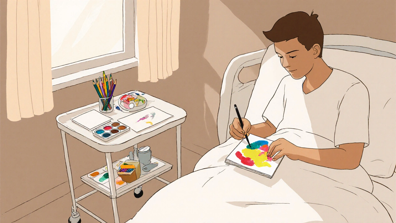 How Art Therapy Helps Chromosome-Positive Lymphoblastic Leukemia Patients