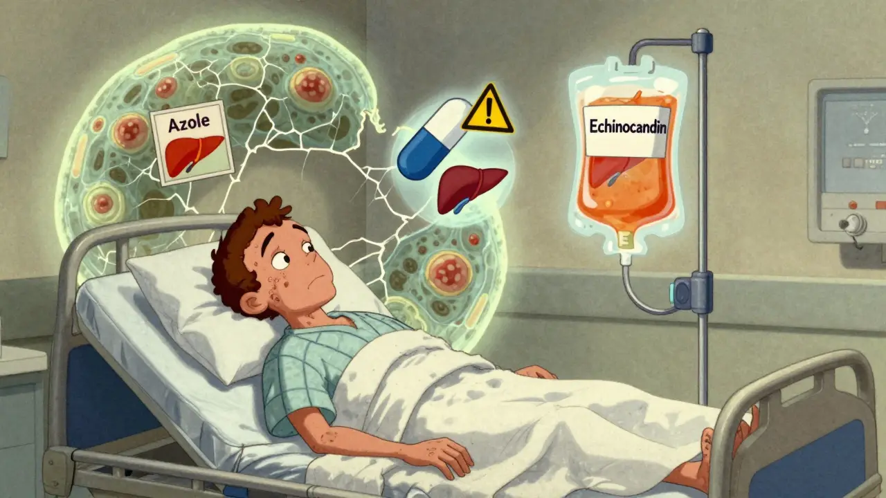 Antifungal Medications: Azoles, Echinocandins, and What You Need to Know About Safety