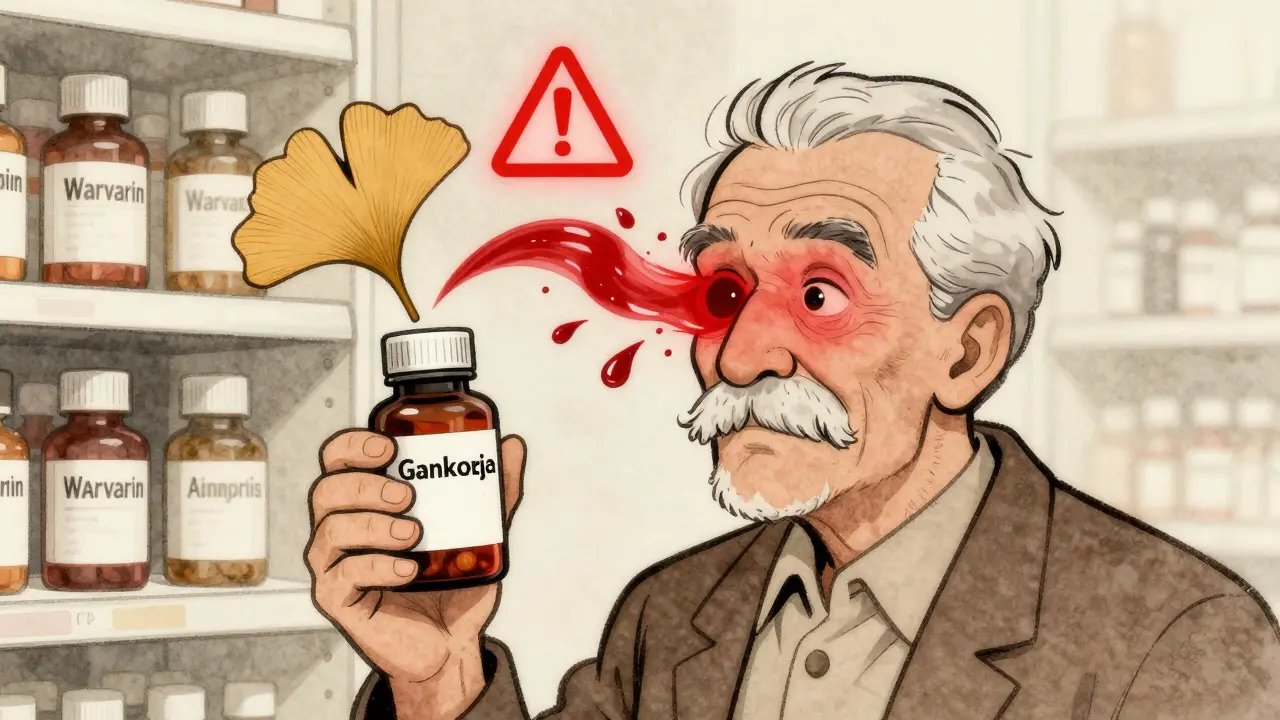 Ginkgo Biloba and Blood Thinners: What You Need to Know About Bleeding Risk