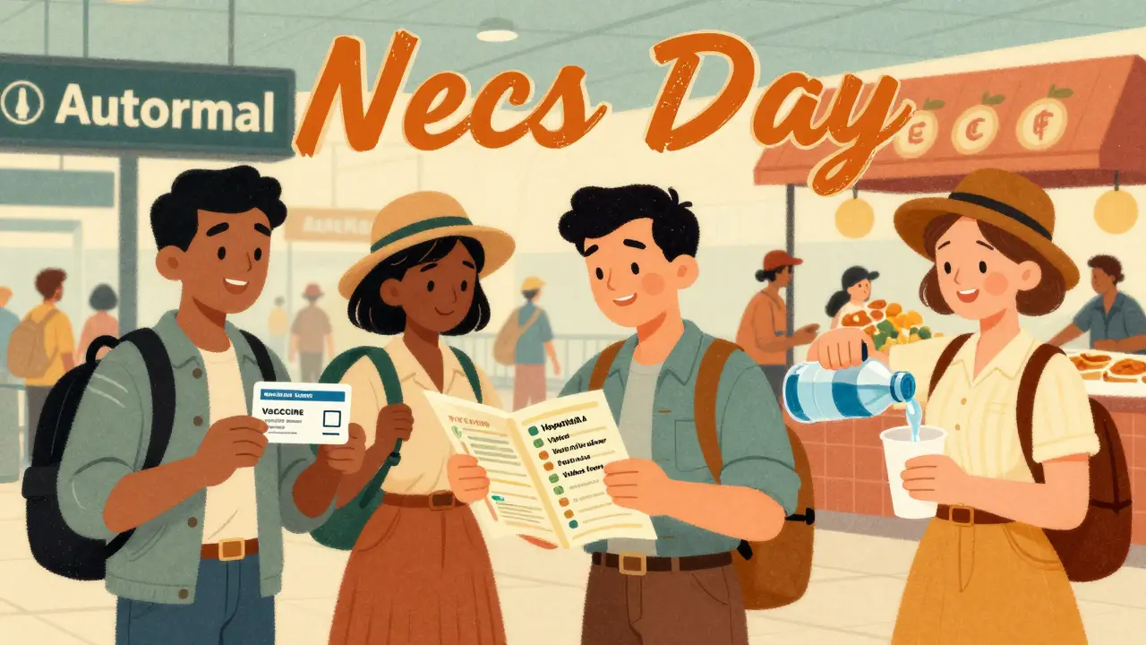 Travel Medicine: Vaccines, Malaria Prophylaxis, and Safe Food Practices