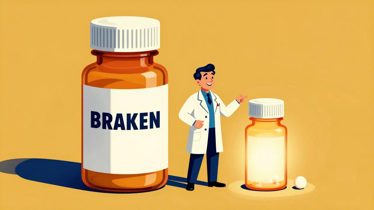 Comparison of expensive brand vs cheap generic pills