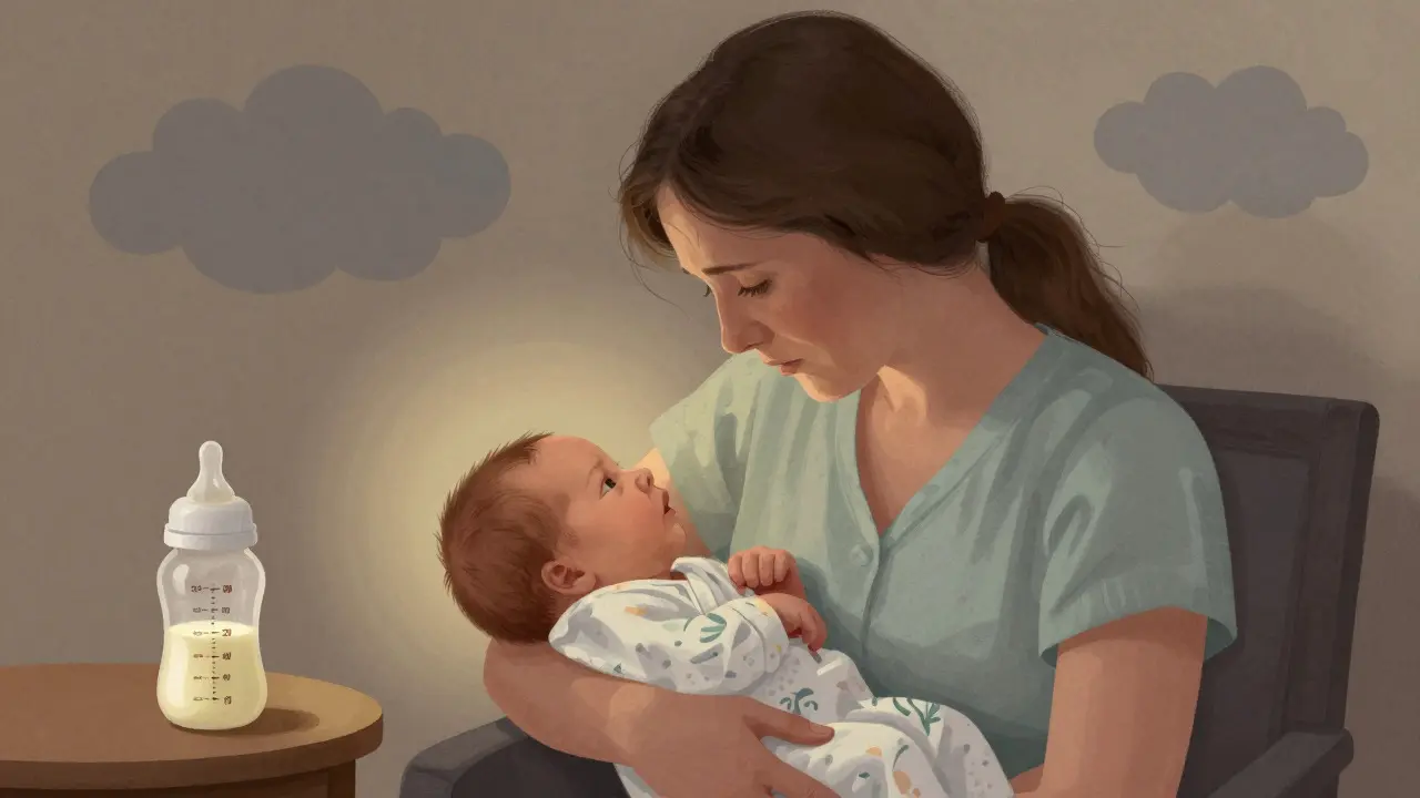 Postpartum Depression Treatment: Antidepressant Side Effects During Lactation